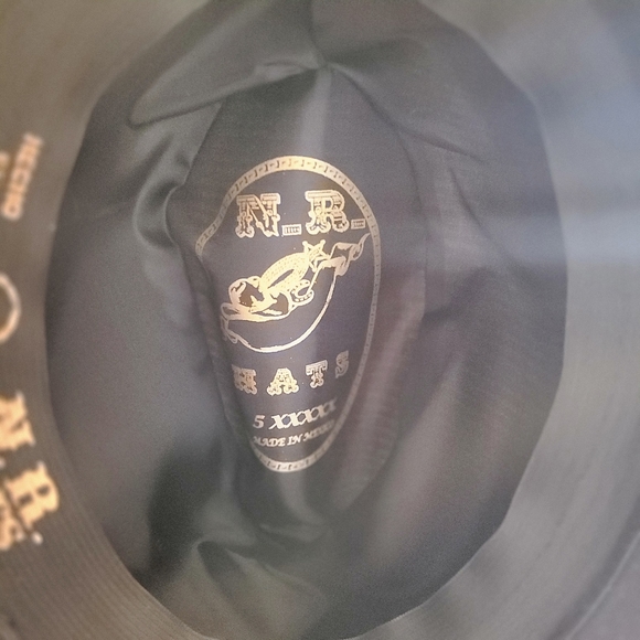 Women's Black Felt Fedora Hat - Picture 5 of 6